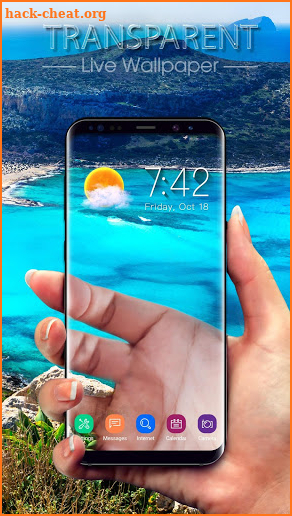 Transparent Screen & Live Wallpaper screenshot