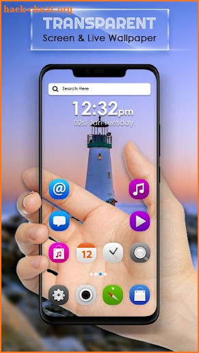 Transparent Screen & Live Wallpaper screenshot