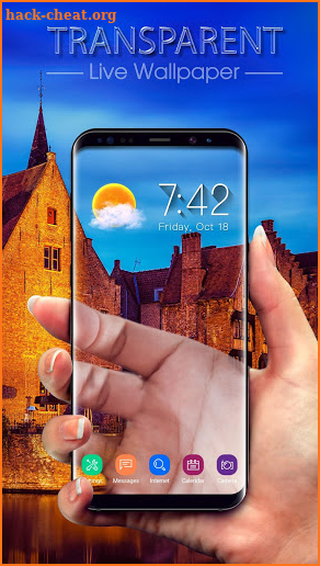 Transparent Screen & Live Wallpaper screenshot
