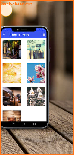 trash recovery- Restore deleted photos screenshot
