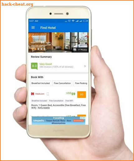 Travel Deals - Cheaps Flight & Hotel screenshot