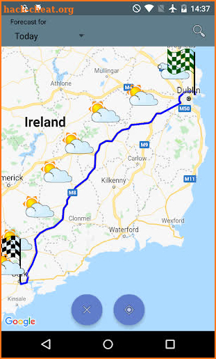 Travel Weather - Forecast plan for your trip screenshot