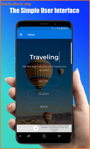 Traveling - Booking cheap  flights and Hotels screenshot