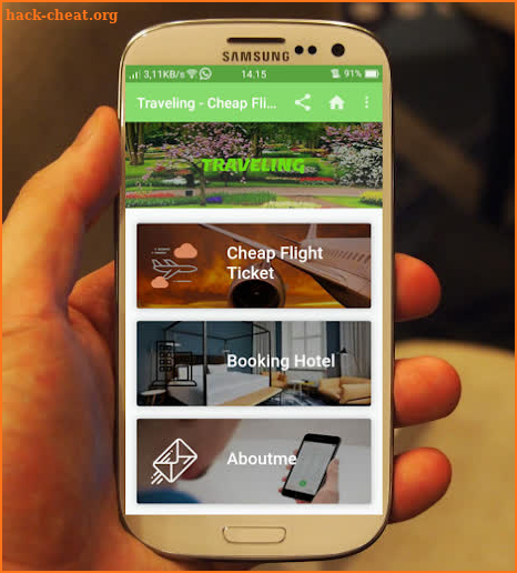 Traveling - Cheap Flights & Hotels App screenshot