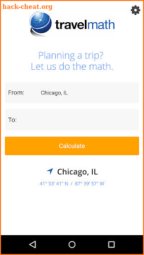 Travelmath - trip calculator screenshot