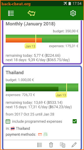 Travex - Travel expenses and b screenshot