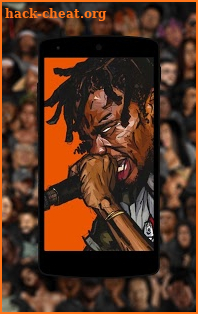 Travis Scott Rapper Wallpaper screenshot