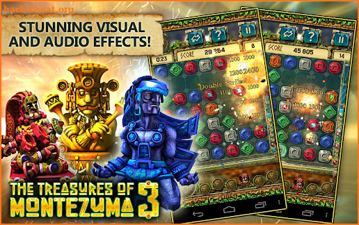 Treasures of Montezuma 3. True Match-3 Game. screenshot