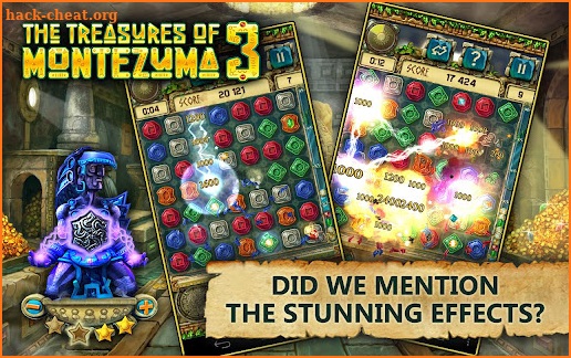 Treasures of Montezuma 3. True Match-3 Game. screenshot