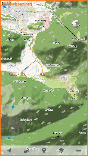 Trekarta - offline maps for outdoor activities screenshot