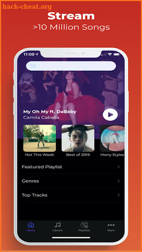 Trending Music Stream Songs screenshot