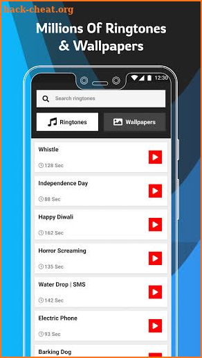 Trendy Ringtones & Wallpapers screenshot