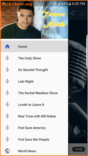 Trevor Noah PODCAST daily screenshot