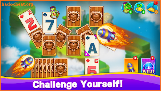 Tri Peaks Solitaire Amaze Game screenshot