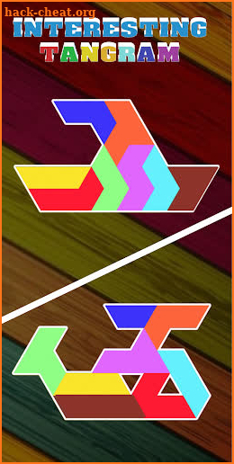 Triangle Tangram Game – Free Brain Teaser Puzzles screenshot