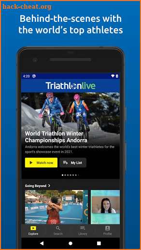 TriathlonLive screenshot