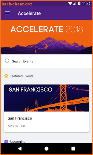 Tricentis Accelerate 2018 screenshot