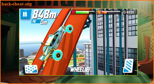 Tricks Hot Wheels Race Off 2 Game screenshot