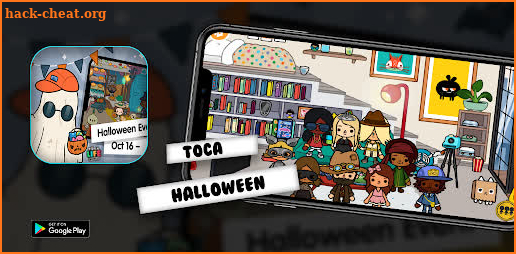 Tricks | toca boca halloween party screenshot