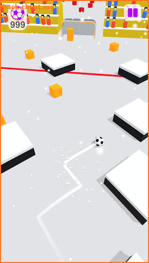 Tricky Kick - Crazy Soccer Goal Game screenshot