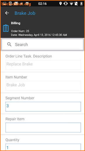 Trimble PULSE™ Service screenshot