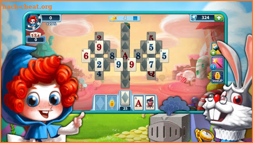 Tripeak scape: Free Play Solitaire Card Game screenshot