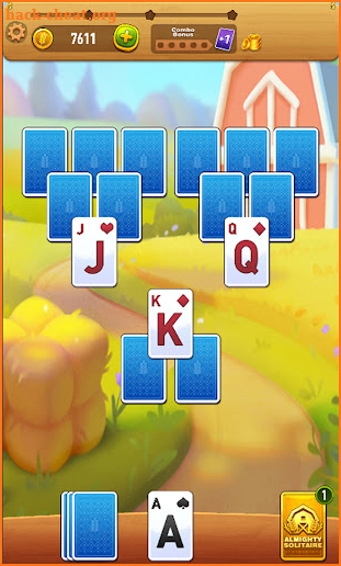 Tripeaks Solitaire - Farm game screenshot