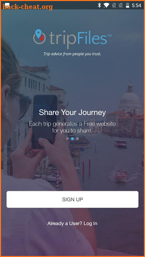 TripFiles - Trip Advice From People You Trust screenshot
