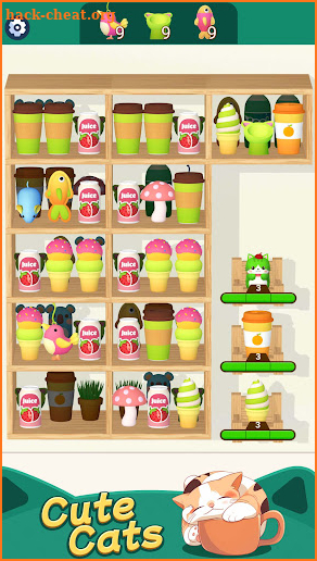 Triple Cat Sort - Goods Sort screenshot