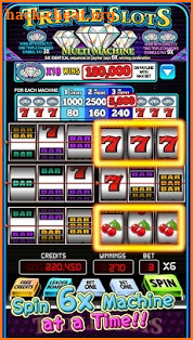 Triple Slots -Multi 6x Machine screenshot