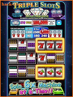 Triple Slots -Multi 6x Machine screenshot