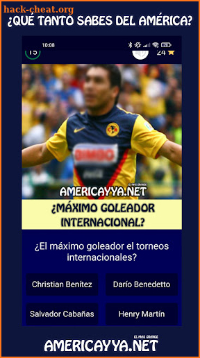 Trivia Americanista screenshot