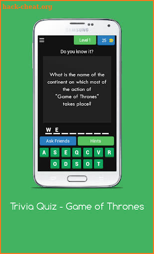 Trivia Quiz for Game of Thrones screenshot