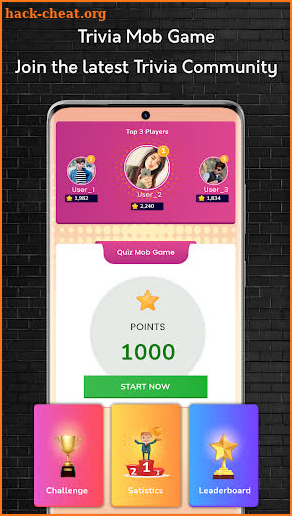 Trivia Quiz Online Game screenshot