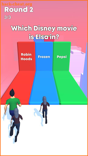 Trivia Runner 3D screenshot