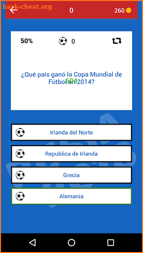 Trivia World Cup Russia 2018 screenshot