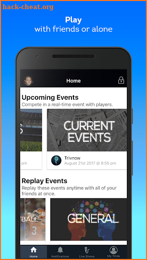 Trivnow - Live Trivia Events screenshot