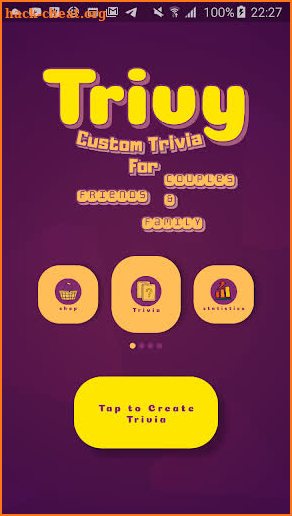 Trivy - (Trivia Game) screenshot