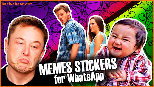 Troll Face Memes Stickers pack for WhatsApp screenshot