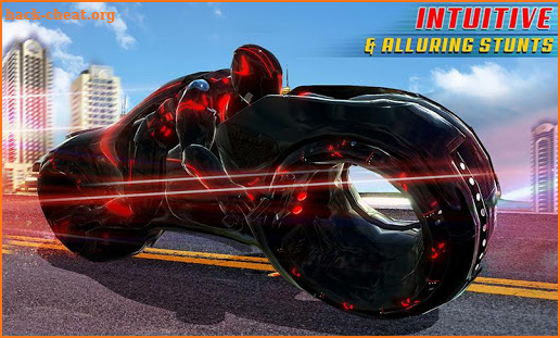 Tron Bike Stunt Transform Car Driving Simulator screenshot