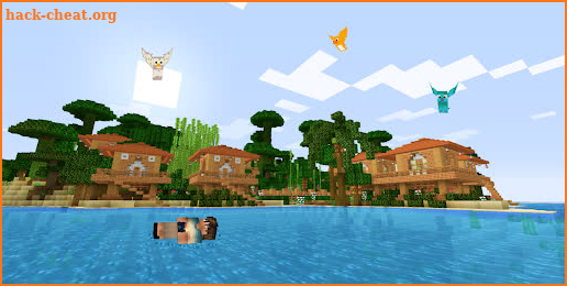 Tropical Island Mod for Minecraft screenshot