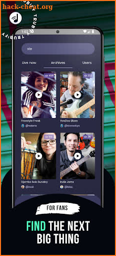 Trubify: Live Music Streaming screenshot