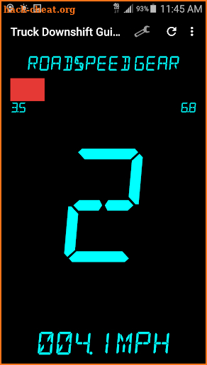Truck Downshift Guider screenshot