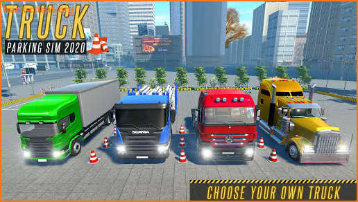 Truck Parking Games 3D: Truck Simulator screenshot