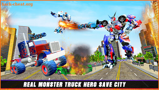 Truck Robot Transform Game screenshot