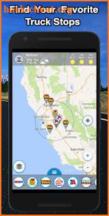 Truck Stops, Truck Navigation, GPS - Road Hunter screenshot