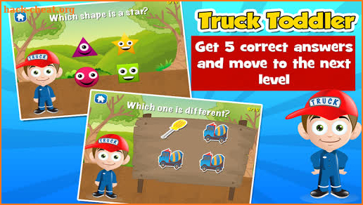 Truck Toddler Kids Games Full screenshot