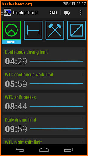 TruckerTimer screenshot