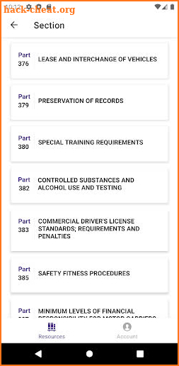 Trucking Standards screenshot