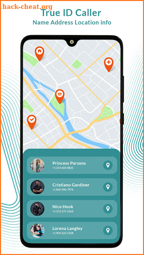 True ID Caller Name Address Location info screenshot